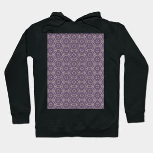 Purple and Gold Pattern Hoodie